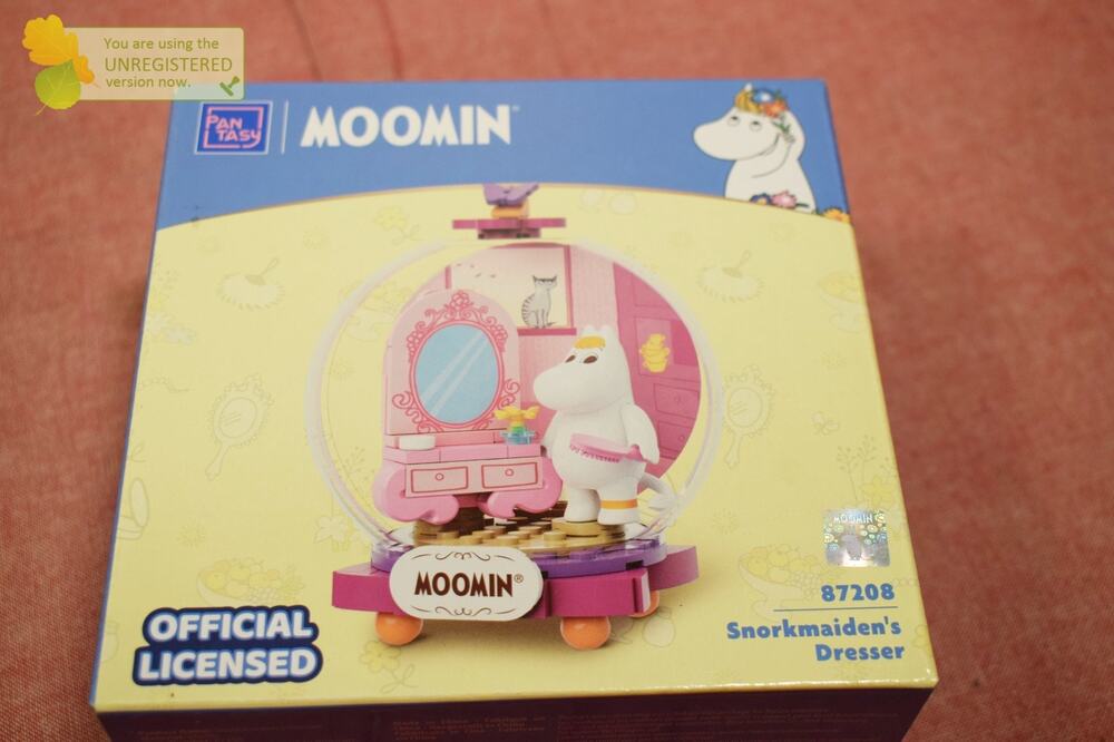 Pantasy Moomin Snorkmaiden's Dresser Brick Block Set 87208 -